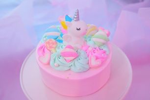 【ユニコーン】マシュマロケーキ