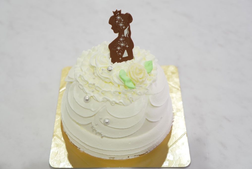 【選べる6色】プリンセス・ドレスケーキ  3号 10