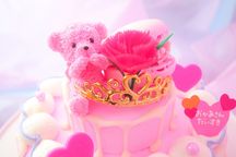 母の日 くまちゃんの2段ケーキ 5号 母の日2026   2