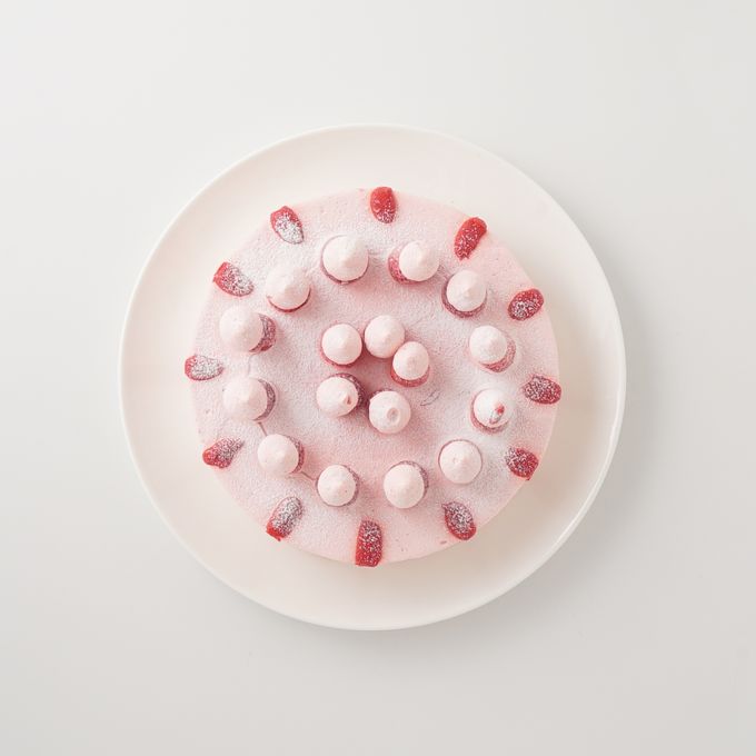苺づくしデコレーションケーキ 10号 30cm 3
