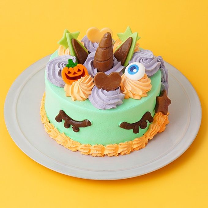 【洋菓子夢工房ル*アンジュ】ユニコーンケーキ ハロウィン