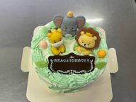 森の動物デコレーション 3