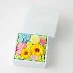 食べられるお花のボックスフラワーケーキ【ヒマワリコレクション】 2