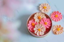 お花のぼうろ『コスモス＆ヒマワリ2缶セット』～専用クリアケース・リボンラッピング付き 2
