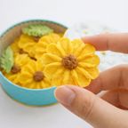 花咲く焼菓子「お花のぼうろ」2缶詰合せ｜コスモス・ヒマワリ｜クリアケース仕様｜母の日2026 3