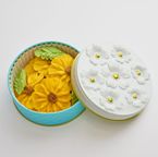 花咲く焼菓子「お花のぼうろ」2缶詰合せ｜コスモス・ヒマワリ｜クリアケース仕様｜ホワイトデー2026 4