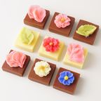 【Cake.jp限定】食べられるお花のバレンタインチョコレート/9個入  7