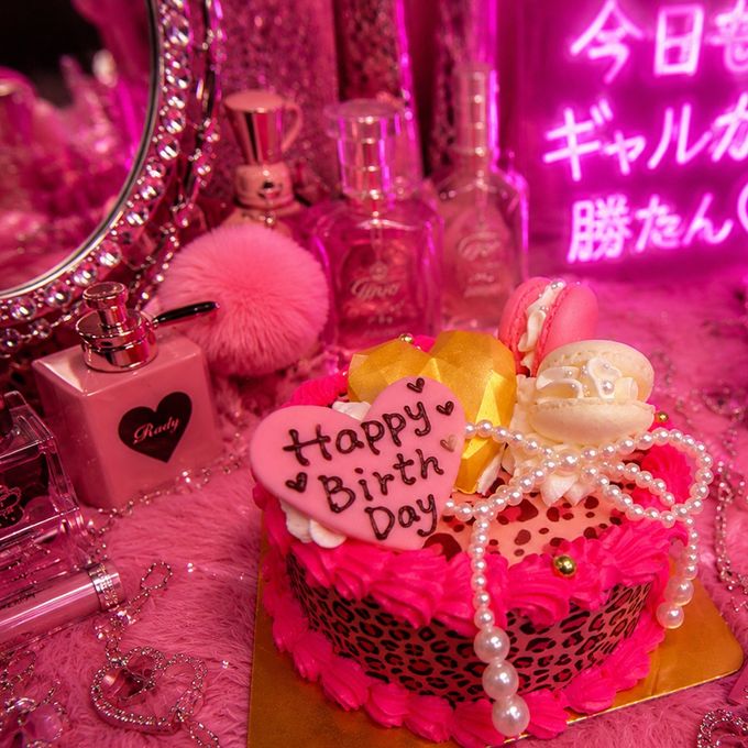 ♥♡ピンク♥ひょう柄ケーキ♡♥ 4