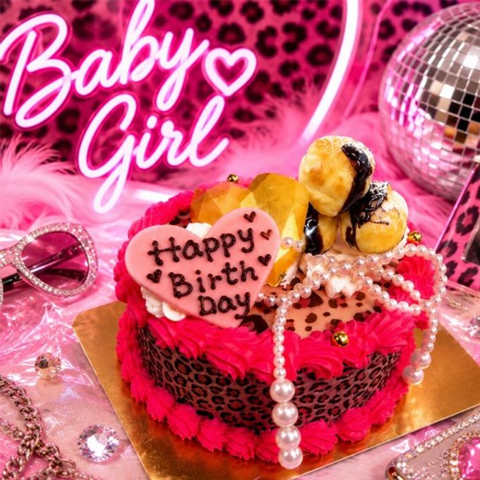 ♥♡ピンク♥ひょう柄ケーキ♡♥ 5