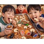 キャー！！幼虫カップ(⌒∇⌒) ６個セット☆ 今得！！お値段そのまま幼虫＋なんと６匹サービス！ 1