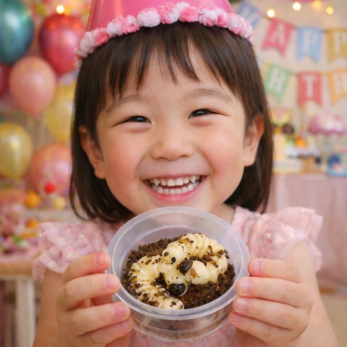 キャー！！幼虫カップ(⌒∇⌒) ６個セット☆ 今得！！お値段そのまま幼虫＋なんと６匹サービス！ 4