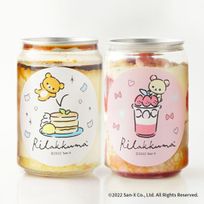 「リラックマ」ケーキ缶２本セット【アクリルキーホルダー付き】 