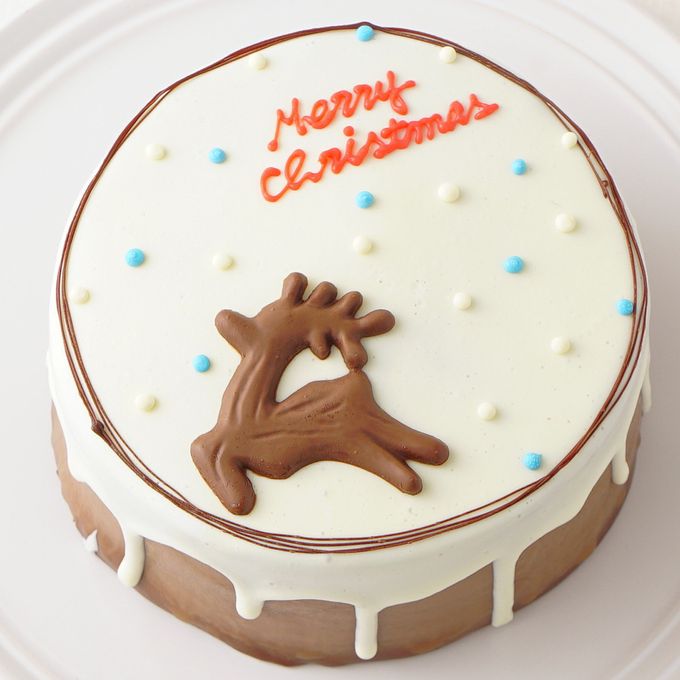 【クリスマス限定！！】濃厚チョコのトナカイセンイルケーキ 4号 6