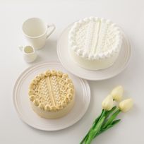ケーブルニットセンイルケーキ 4号