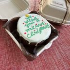 ケーキの味が選べる！！クリスマスツリーケーキ（ランチボックスケーキ 3号） 5
