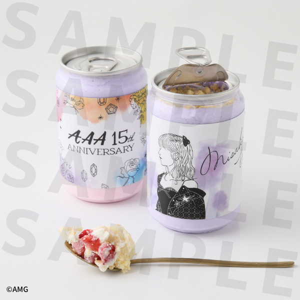 AAA＜特典付き／Misako Uno＞オリジナルケーキ缶2個セット 1