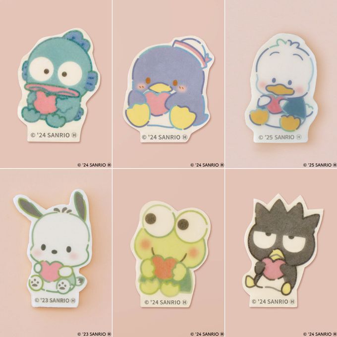 ポチャッコ＆タキシードサム＆けろけろけろっぴ＆バッドばつ丸＆ハンギョドン＆あひるのペックル カスタムケーキ【サンリオキャラクターズ エンジョイアイドルシリーズ】 2