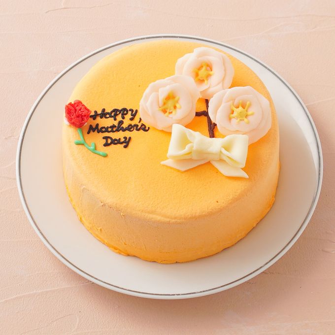 想いを伝える花言葉センイルケーキ(オレンジ) 梅 「美と長寿・気品・寛容」  3