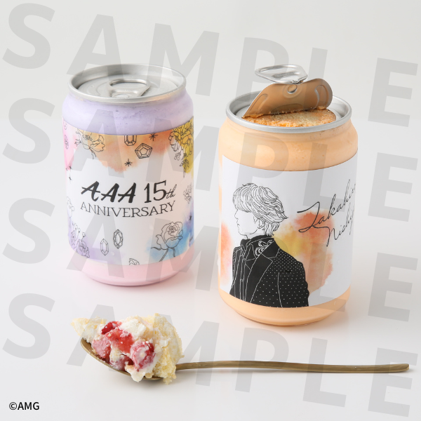 公式】AAA＜特典付き／Takahiro Nishijima＞オリジナルケーキ缶2個セット（メモラーブル） | Cake.jp