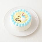 【クリスマス限定！！】雪だるま センイルケーキ 4号 2