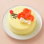 想いを伝える花言葉センイルケーキ(イエロー)  赤いポピー 「感謝・幸せな家庭・陽気で優しい」  2