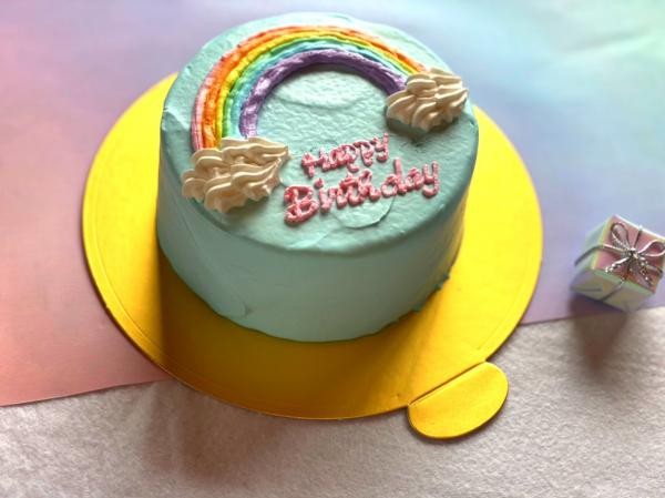 カラーが選べる！レインボーセンイルケーキ(type：A) 4号