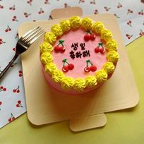 カラーが選べる！さくらんぼセンイル(type：C) 4号《センイルケーキ》