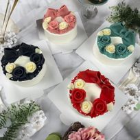 エレガント✨️カラーパレットケーキ ～4号ver.～