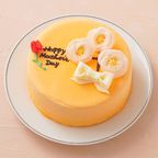 想いを伝える花言葉センイルケーキ(オレンジ) 梅 「美と長寿・気品・寛容」  2