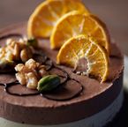 ヴィーガンオレンジ＆チョコレートケーキ 4号 12cm  2