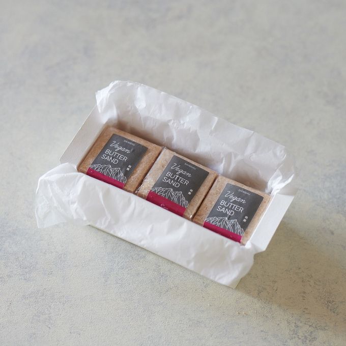 【季節限定】信州ヴィーガンバターサンド・桃薫 3個セット《ヴィーガンスイーツ》《グルテンフリー》  3