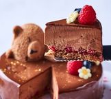 動画で想いを贈る くまちゃんのチョコレートムースケーキ 5