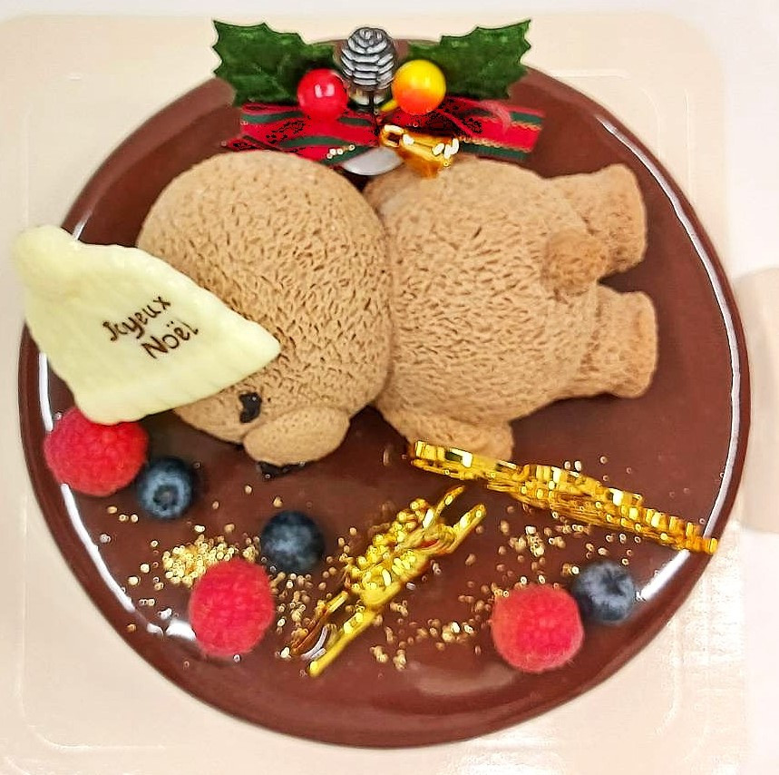 カゴ入り♡サンタくまちゃん 【公式通販】