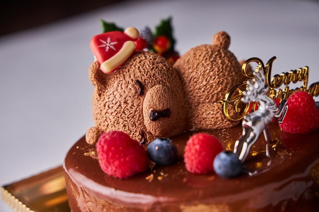 くまちゃんサンタのチョコレートムースケーキクリスマス2025 2