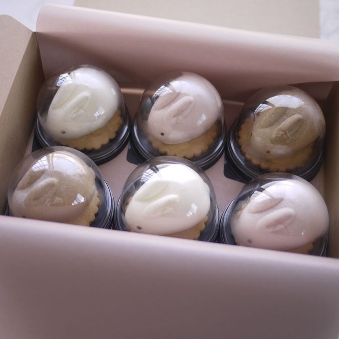 うさもっち 6個ボックス｜スイートポテト【おもち専門スイーツMOTCH】 うさぎ チーズケーキ 和洋菓子 個包装 もちもち チーズムース おもち レアチーズ 餅  バレンタイン2025 10