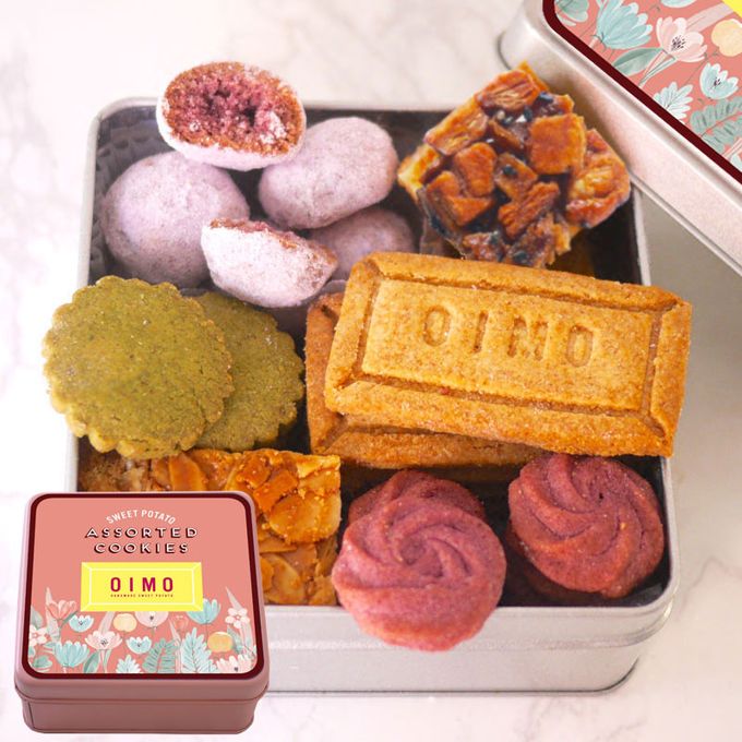 送料無料 OIMO オリジナルクッキー缶【生スイートポテト専門店OIMO】 母の日2024 1