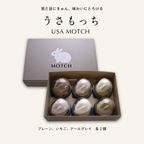 【うさもっち 6個ボックス MOTCH】うさぎ チーズケーキ チーズムース おもち レアチーズ 餅  2