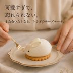 うさもっち4個ボックス〈おもち専門スイーツMOTCH〉 うさぎ チーズケーキ 和洋菓子 個包装 もちもち チーズムース おもち レアチーズ 餅 父の日2026   10