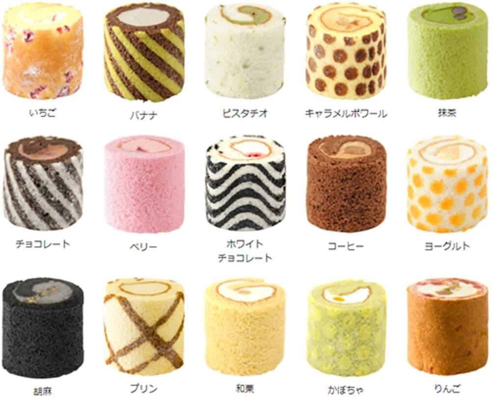 25種ロールケーキタワーキット5段（42個入） 3