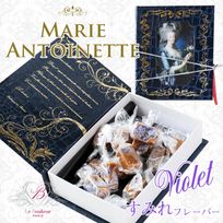 マリーアントワネット キャラメル ヴァイオレット(スミレ)7粒 ブック型S（ネイビー） 