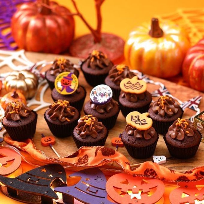 ミニハッピーハロウィンボックス（ミニカップケーキ24個）ハロウィン2026 3