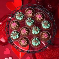 ミニミントチョコチョコボックス（ミニカップケーキ12個セット） ホワイトデー2026