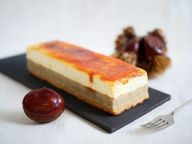 栗きんとんブリュレ ~チーズケーキ仕立て~ 1