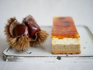 栗きんとんブリュレ ~チーズケーキ仕立て~ 2