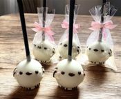 シマエナガケーキポップ5本セット 4