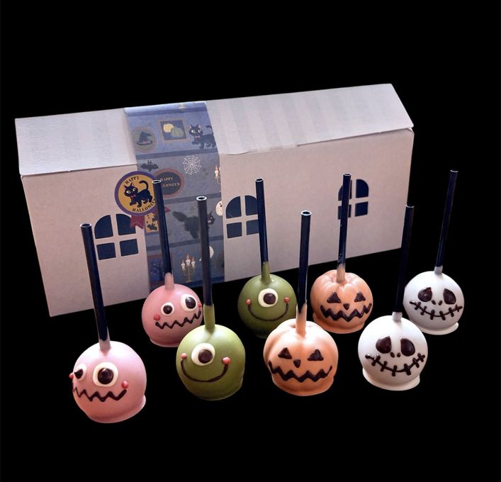 ハロウィンケーキポップ 8本セット ハロウィン2026 1