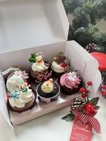 クリスマスカップケーキ6個Box クリスマス 2025