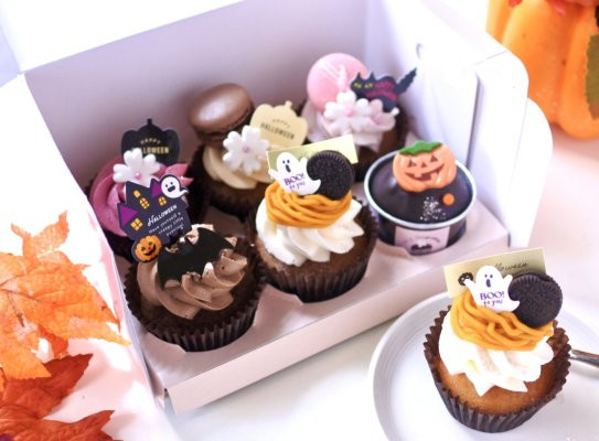 ハロウィン限定 カップケーキ6個セット ハロウィン2025