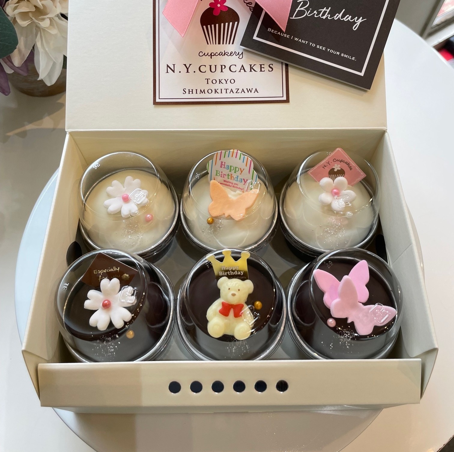 リモージュボックス　カップケーキ　誕生日　バースデー　フランス製　ヴィンテージ リモージュボックスカップケーキ誕生日バースデーフランス製ヴィンテージ