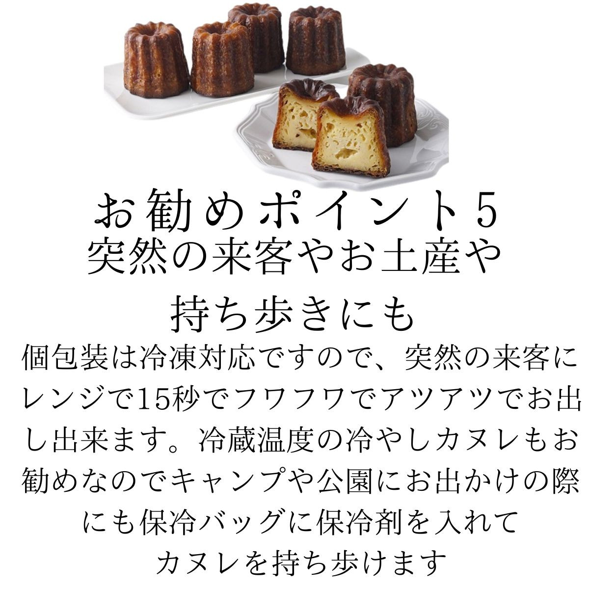 送料無料 カヌレ 10個入り バニラとカスタードの芳醇カヌレ 6